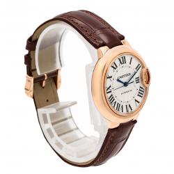 Cartier Ballon Bleu De 33MM W6920097 18Kt Rose Gold Watch